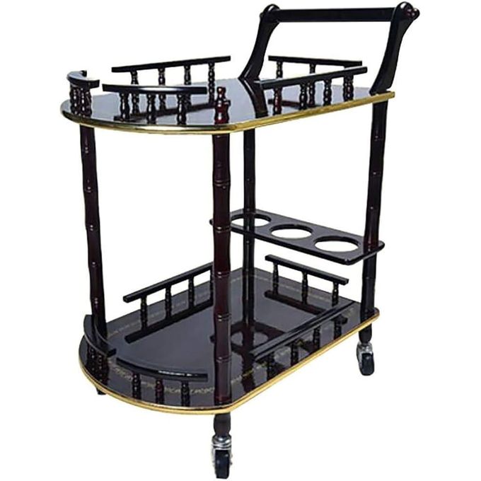movable wine/ food serving cart.